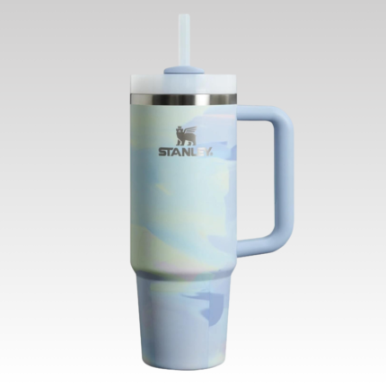 STANLEY Quencher H2.0 FlowState Gobelet isotherme en acier inoxydable avec couvercle et paille