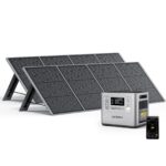 2400W Portable Power Station with 2x 200W Solar Panels – AFERIY App-Controlled Solar Generator Kit, 2048Wh – Image 2
