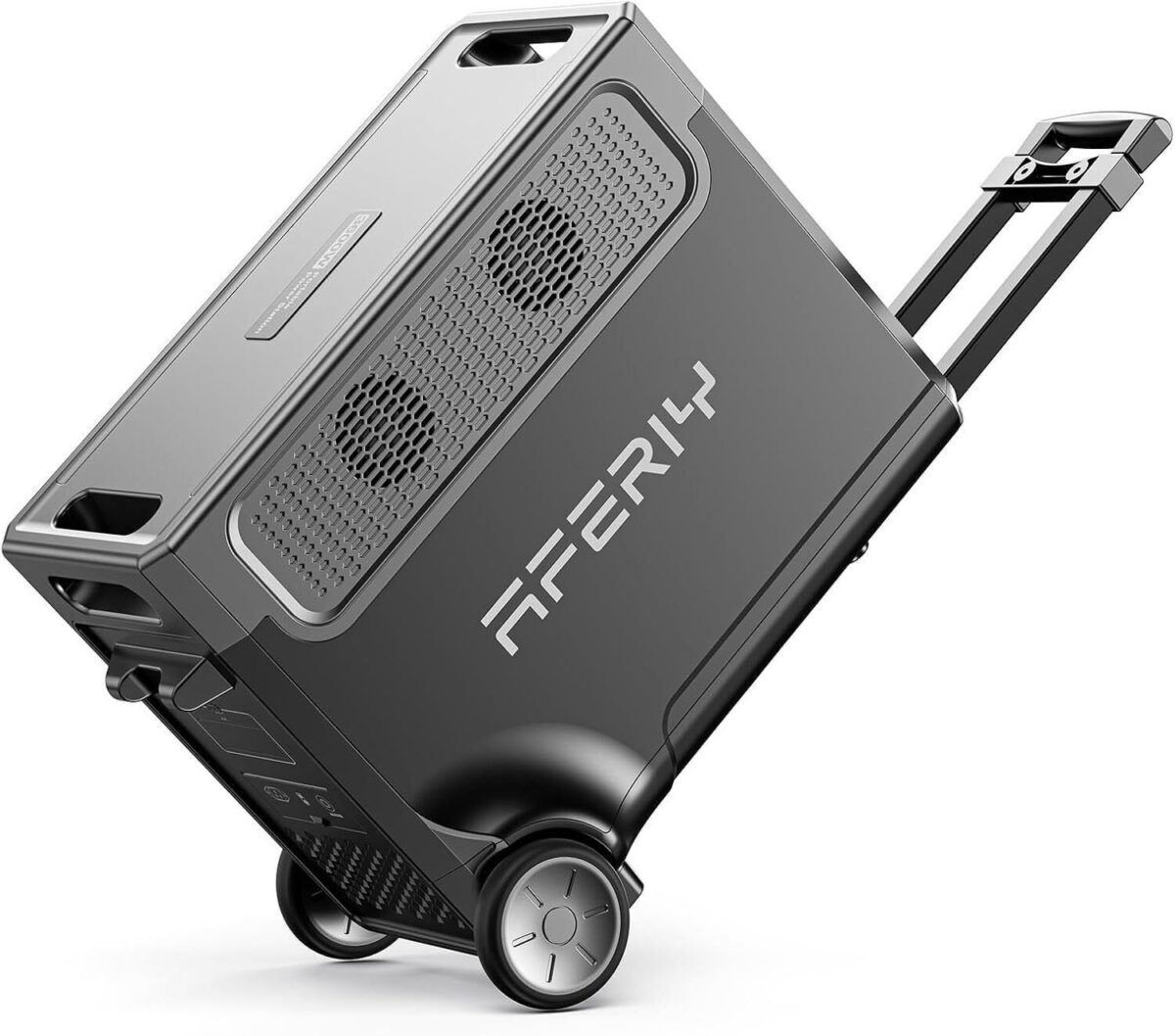AFERIY Portable Power Generator – 3600 W / 3840 Wh LiFePO4 Battery Power Station, App Control, Expandable up to 11,520 Wh, 14 Output Ports, UPS, Solar Generator for Camping, Travel, and Power – Image 2
