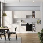 Vicco Fame-Line Kitchen, Beige Gray/White, 355 cm, Anthracite PT – Image 3