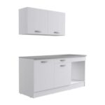 Complete OSLO Kitchen – 180 cm length – Matte White – Worktop Included – Image 4